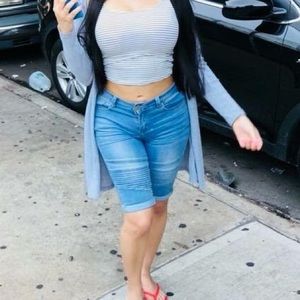 MOTO BERMUDA JEAN😎